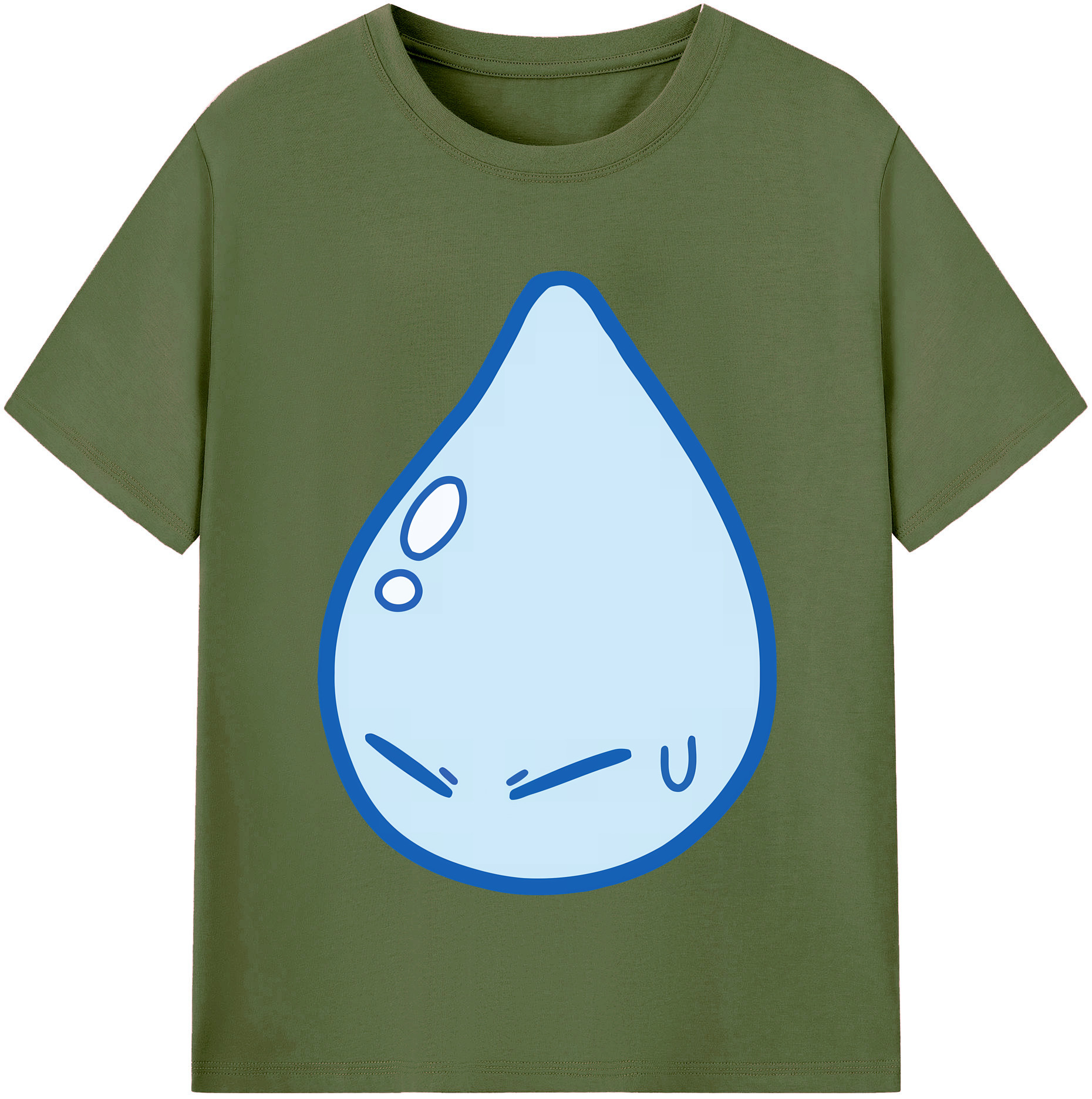 （画像用） 転スラ Regarding Reincarnated to Slime 綿100％半袖Tシャツ（フロントプリント）